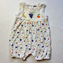 Load image into Gallery viewer, Vintage Tutti Fruity Romper 12 months
