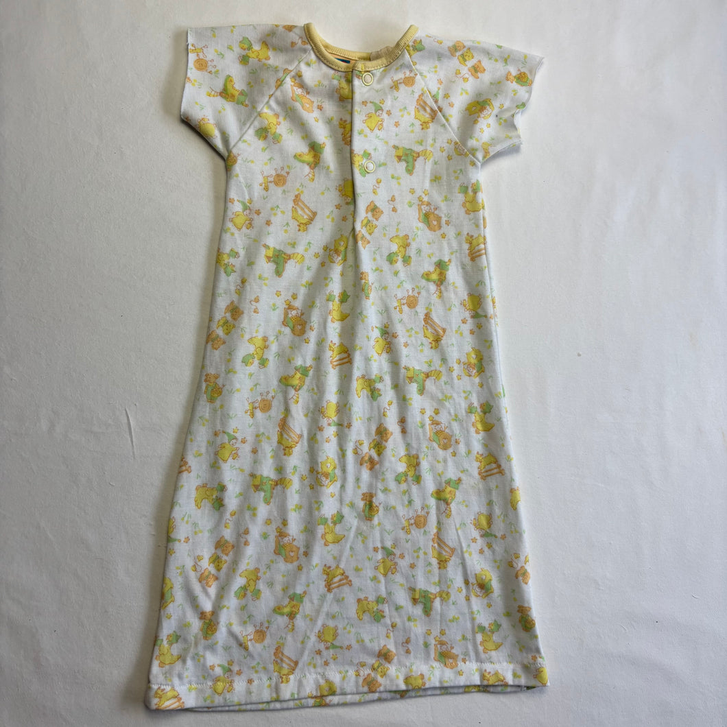 Vintage Nursery Rhymes Sleep Gown 3-9 months *flaw