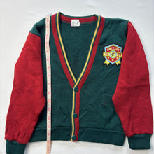 Load image into Gallery viewer, Vintage 90s College Varsity Cardigan Sweater 5t/6
