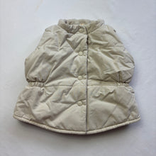 Load image into Gallery viewer, Vintage GAP Beige Puffer Vest 12-18 months
