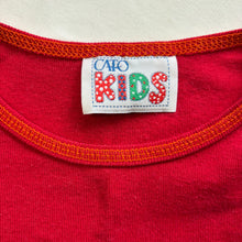 Load image into Gallery viewer, Vintage &quot;Angel&quot; Red Long Sleeve 4/5t
