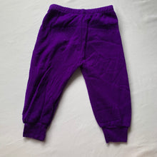 Load image into Gallery viewer, Vintage Purple Jogger Pants 18 months
