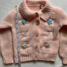 Load image into Gallery viewer, Vintage Peach Knit Sweater 2t/3t
