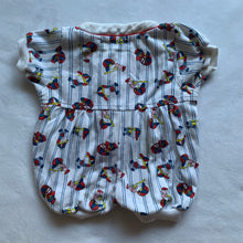 Load image into Gallery viewer, Vintage Baseball Bubble Romper 3 months
