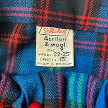 Load image into Gallery viewer, Vintage Wool Blend Plaid Skirt 9/10
