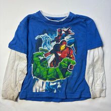 Load image into Gallery viewer, Y2K Marvel Superheroes Long Sleeve 5t/6
