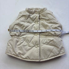 Load image into Gallery viewer, Vintage GAP Beige Puffer Vest 12-18 months
