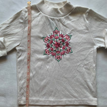 Load image into Gallery viewer, Vintage Healthtex Floral Snowflake Long Sleeve 4/5t
