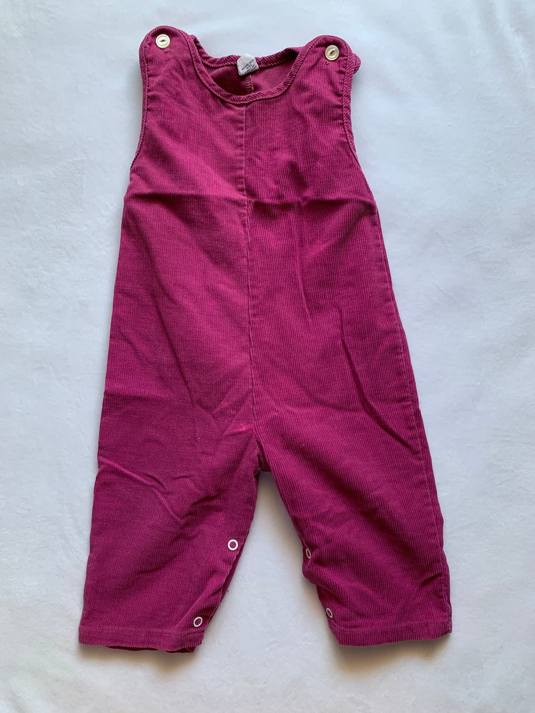 Vintage Dark Pink Pantsuit 12-18 months