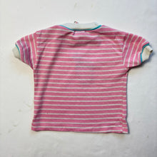 Load image into Gallery viewer, Vintage Flower Striped Tee 12-18 months
