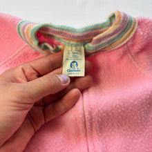 Load image into Gallery viewer, Vintage Pink Footed PJs 6-9 months
