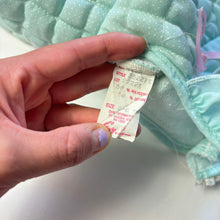 Load image into Gallery viewer, Vintage Mint Quilted Pantsuit 3-6 months

