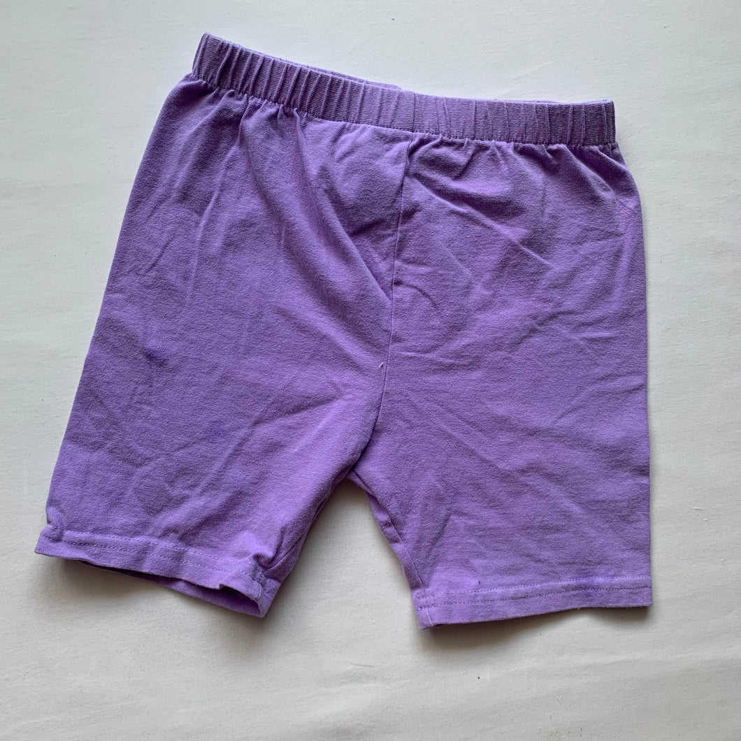 Vintage Purple Biker Shorts kids 6