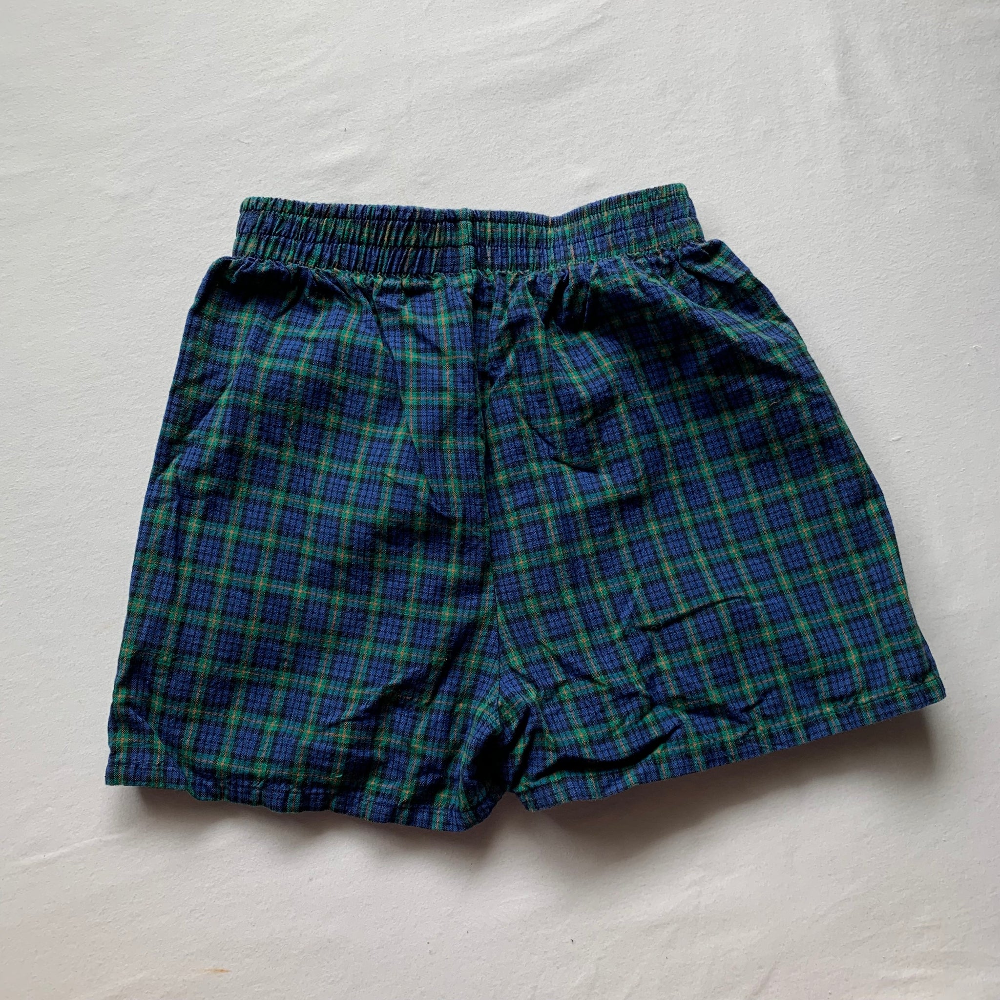 Vintage Blue/Green Plaid Shorts 4/5t – Nostalgic Baby Vintage