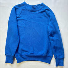 Load image into Gallery viewer, Vintage Royal Blue Crewneck kids 6/7

