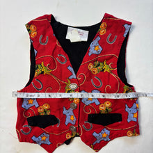 Load image into Gallery viewer, Vintage Texas Cowboy Vest 2t/3t
