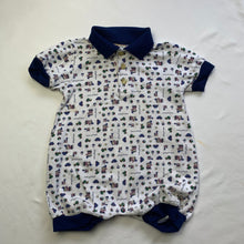 Load image into Gallery viewer, Vintage Playing Bears Romper 9-12 months
