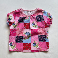 Load image into Gallery viewer, Vintage Floral Patchwork Shirt 12-18 months
