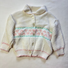 Load image into Gallery viewer, Vintage Deadstock Heart Knit Sweater 0-6 Months
