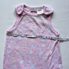 Load image into Gallery viewer, Vintage McBaby Animals Pink Pantsuit 3-6 months
