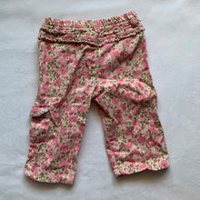 Load image into Gallery viewer, Vintage Pink Floral Pants 6-9 months
