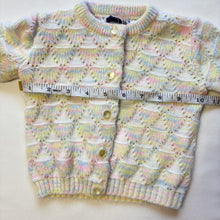 Load image into Gallery viewer, Vintage Pastel Scallop Knit Sweater 6-9 months
