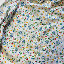 Load image into Gallery viewer, Vintage Colorful Floral Buttondown kids 6
