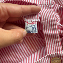 Load image into Gallery viewer, Vintage Red Striped Jon Jon 3t
