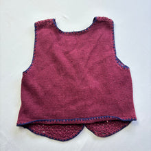 Load image into Gallery viewer, Vintage Granny Square Vest kids 6

