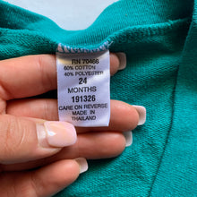 Load image into Gallery viewer, Vintage Color Block Cardigan 24 months
