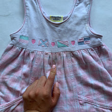 Load image into Gallery viewer, Vintage Pink Plaid Pantsuit 12 months
