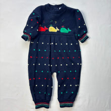 Load image into Gallery viewer, Vintage McKids Whale Knit Bodysuit 9-12 months
