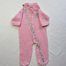 Load image into Gallery viewer, Vintage House Terrycloth Pink Footed PJs 3 months
