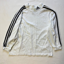 Load image into Gallery viewer, Vintage Adidas White/Black Long Sleeve kids 6/7
