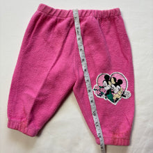 Load image into Gallery viewer, Vintage Mickey &amp; Minnie Pink Pants 3-6 months
