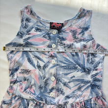 Load image into Gallery viewer, Vintage Summery Pattern Sleeveless Shirt kids 8/10
