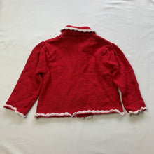 Load image into Gallery viewer, Vintage Scotty Dogs Red Knit Sweater 2t
