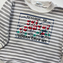 Load image into Gallery viewer, Vintage &quot;Ski Country&quot; Striped Long Sleeve 9-12 months
