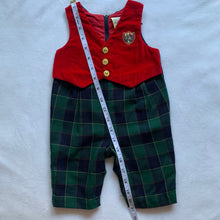 Load image into Gallery viewer, Vintage Formal Plaid Pantsuit 3-6 months
