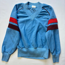 Load image into Gallery viewer, Vintage Blue Striped Sleeves Sweater 3t/4t
