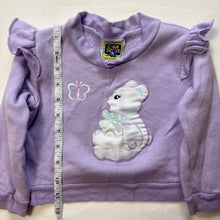 Load image into Gallery viewer, Vintage Bear Purple Girly Sweater 18-24 months
