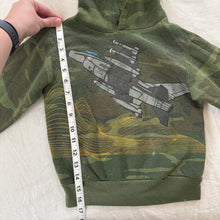 Load image into Gallery viewer, Vintage Fighter Jet Camo Hoodie 5/6
