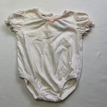 Load image into Gallery viewer, Vintage White Girly Romper 6-9 months
