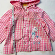 Load image into Gallery viewer, Vintage Duck Pink Gingham Jacket 12-18 months
