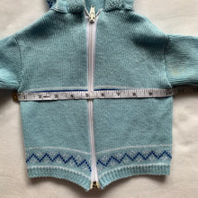 Load image into Gallery viewer, Vintage Blue Knit Sweater 9 months
