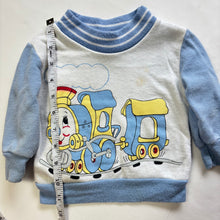 Load image into Gallery viewer, Vintage Train Crewneck Sweater 6 months
