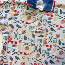 Load image into Gallery viewer, Vintage Baseball Collared Shirt 4t
