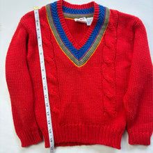 Load image into Gallery viewer, Vintage Colorful Knit Sweater 5t

