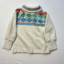 Load image into Gallery viewer, Vintage Healthtex Argyle Turtleneck 12 months
