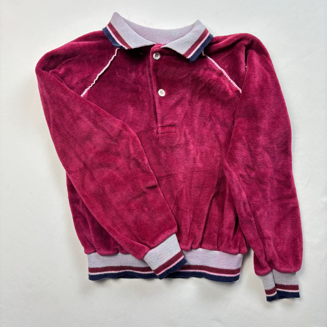 Vintage Velour Long Sleeve 3t/4t
